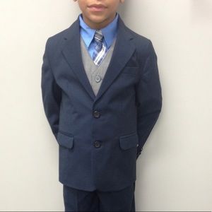 Perry Ellis Portfolio Boy’s Blazer Navy Blue 7